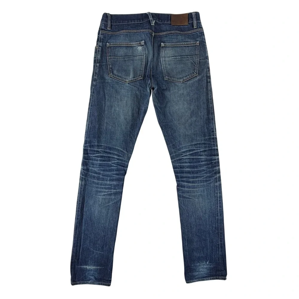 Raleigh Denim Jones White Oak Cone Denim Selvedge Jeans Mens 30x34 Medium Wash